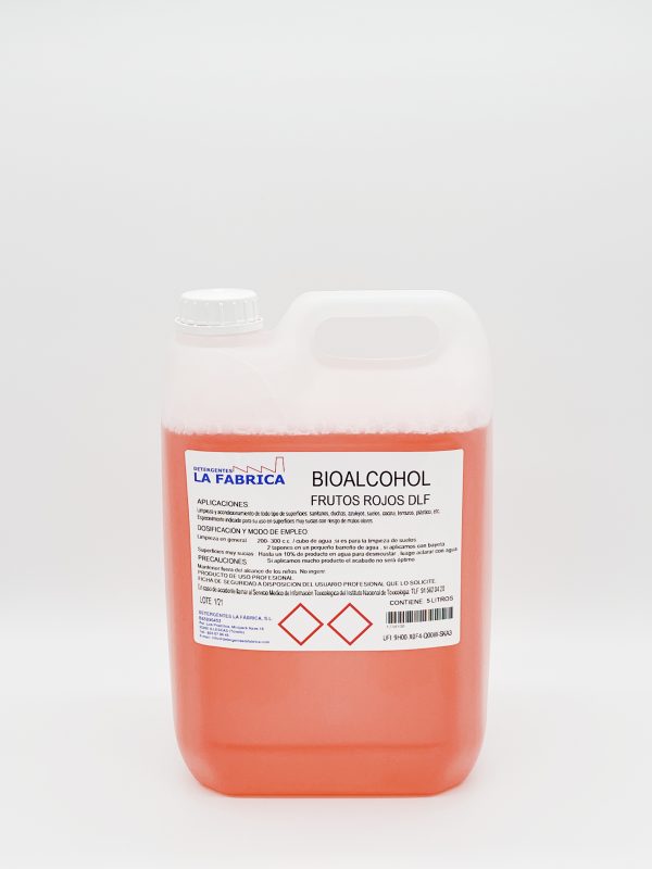 BIOALCOHOL FRUTOS ROJOS DLF