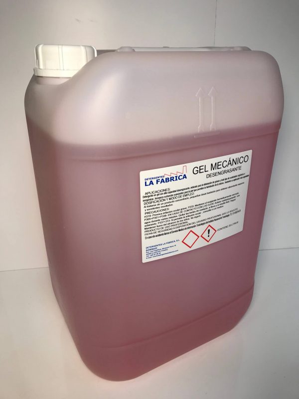 Gel Mecánico Desengrasante, para quitar bien la grasa - Detergentes La Fábrica - detergenteslafabrica.com