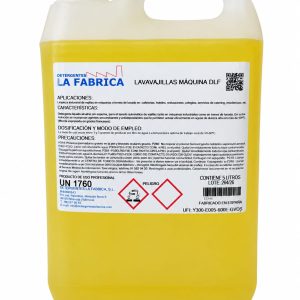 LAVAVAJILLAS MÁQUINA DLF DETERGENTE PARA MÁQUINAS LAVAVAJILLAS