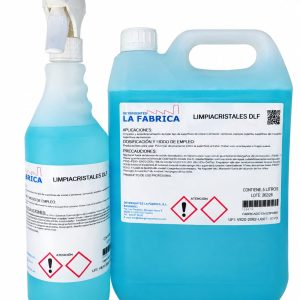 LIMPIACRISTALES DLF LIMPIACRISTALES MULTIUSOS PARA TODO TIPO DE SUPERFICIES