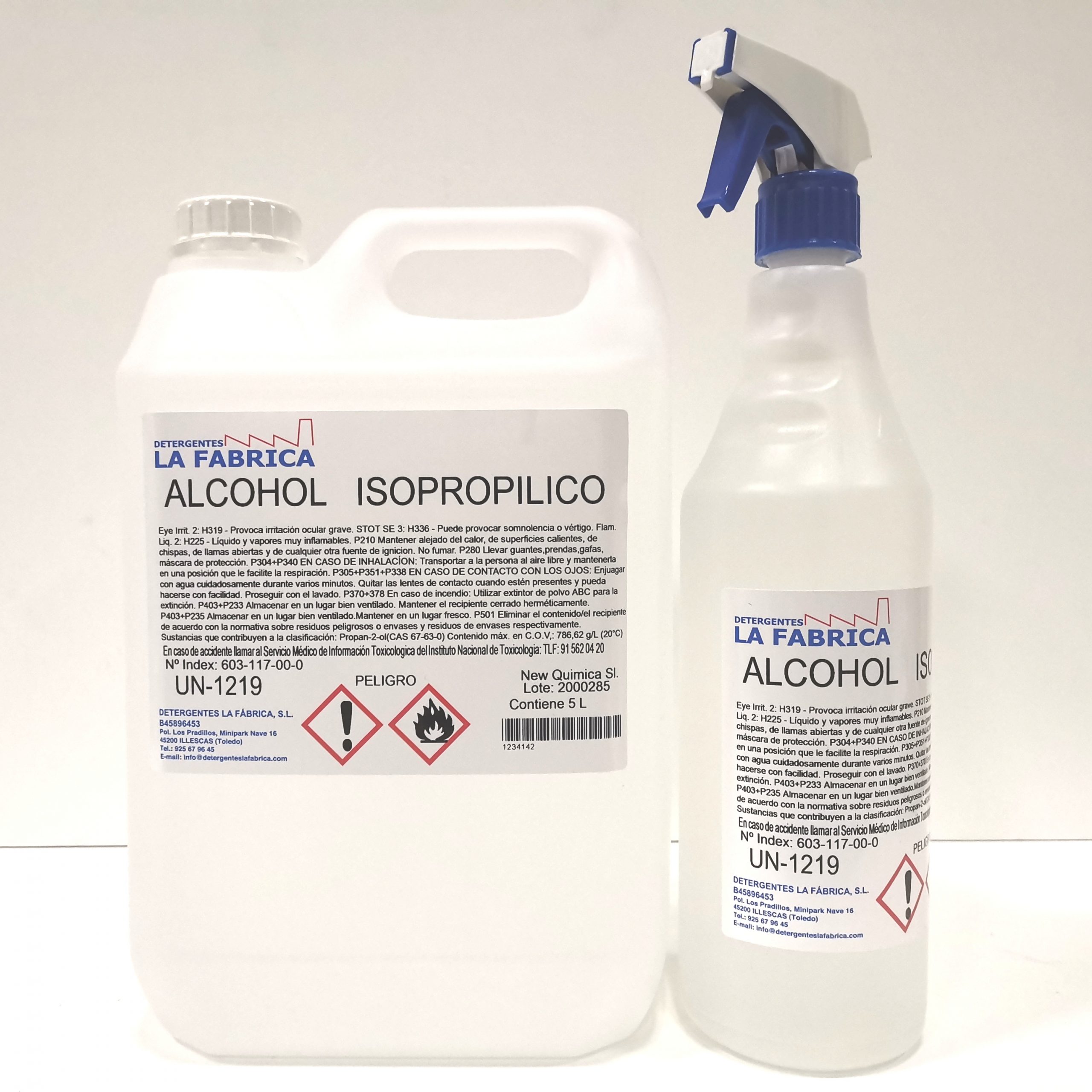 Alcohol Isopropilico 1L / 5L