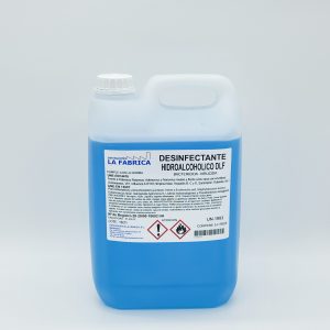 Gel Hidroalcohólico 70% Alcohol 5L al mejor precio, de la fábrica a tu domicilio - detergenteslafabrica.com