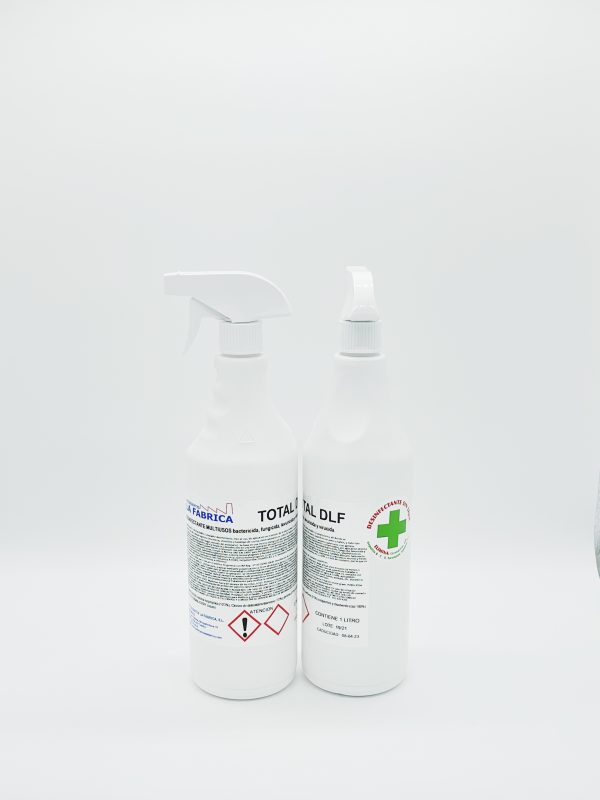 Desinfectante Multiusos Para Todo Tipo de Superficies TOTAL DLF (Virucida, Bactericida, Fungicida y Levuricida)