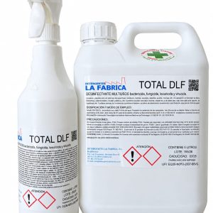 TOTAL DLF DESINFECTANTE MULTIUSOS Incluido en la lista de productos VIRUCIDAS autorizados en España por el MINISTERIO DE SANIDAD